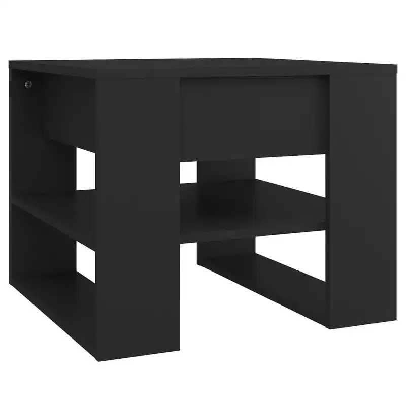 vidaXL Coffee Table White Engineered Wood Medium Coffee Table Square