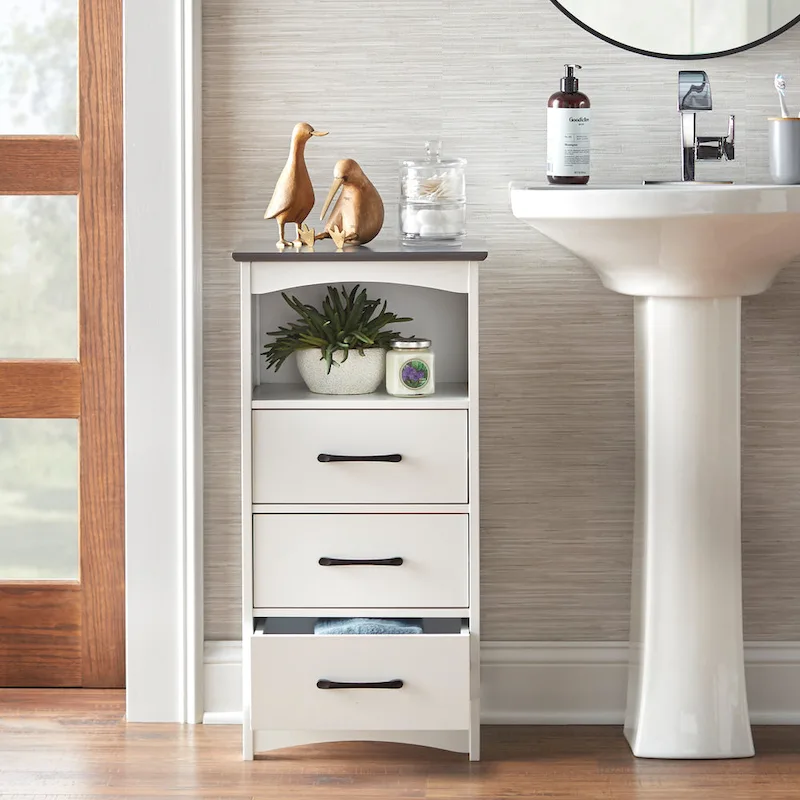 Simple Living Dalton 3-Drawer Bathroom Cabinet