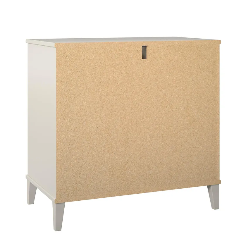 Ameriwood Home Monticello 2 Drawer Dresser w/ Pull-out Desk