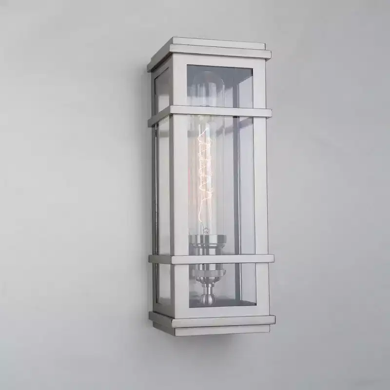 Artcraft Lighting Granger Square 1 - Light Wall Light in Black