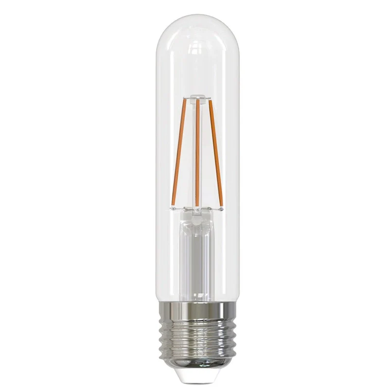 Bulbrite Pack of (2) Dimmable Clear Filament T9 Medium (E26) LED Bulb