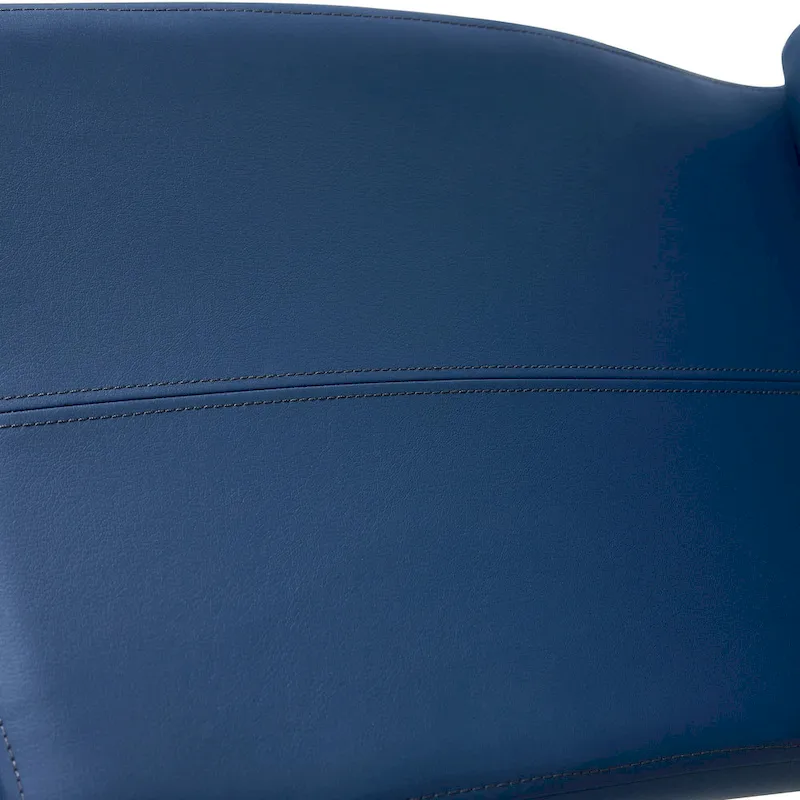 Set of 4 Modern Dining Chairs,High Back Side Chair with C-shaped Tube Chrome Metal Legs