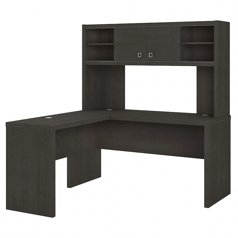 Echo L Shaped Desk with Hutch by Bush Business Furniture