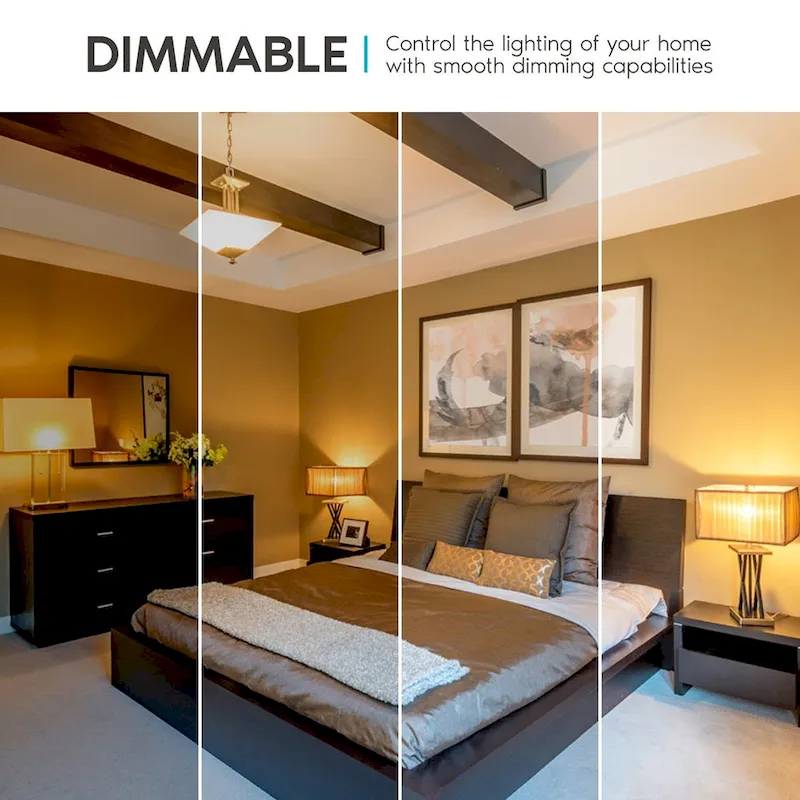 Luxrite A15 LED Light Bulb, 40W Equivalent, Dimmable, 600 Lumens, Enclosed Fixture Rated, Energy Star, E26(24 Pack)