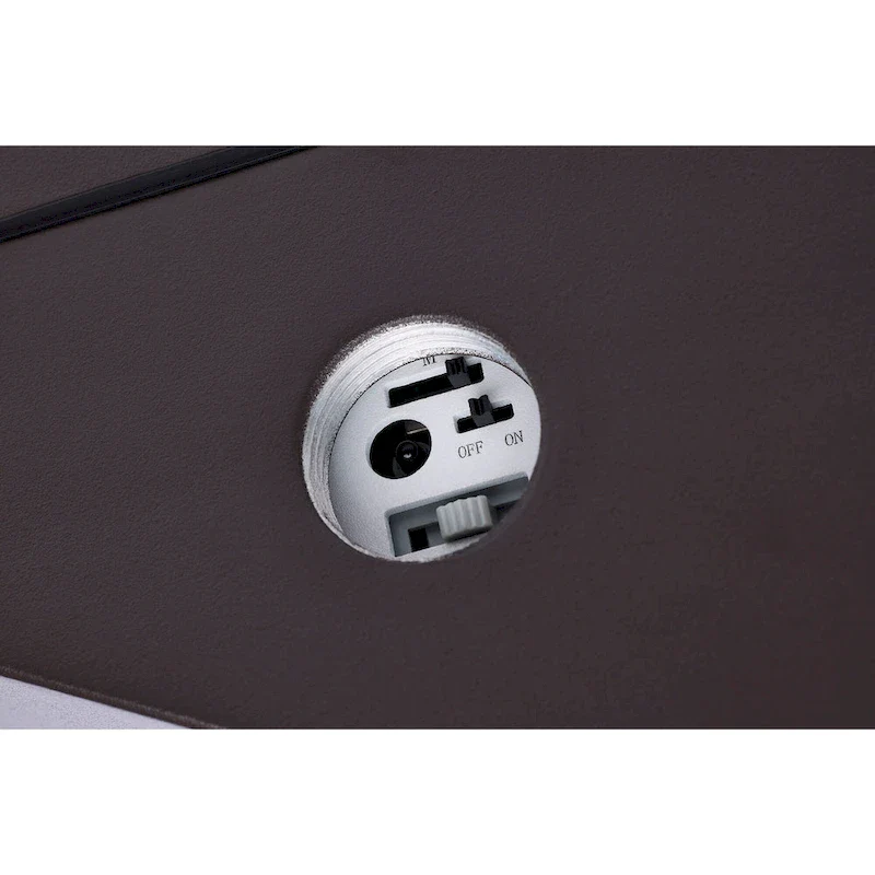 80/100/120 Watt LED Cutoff Wall Pack 3K/4K/5K CCT Field Selectable Bronze 120-347 Volt