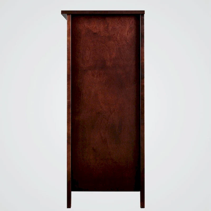 Solid Wood Spray-painted 6 Drawer Chest