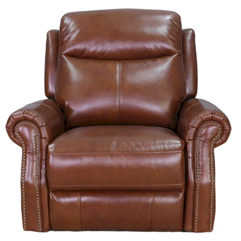 Hydeline Royce Zero Gravity Power Recline and Headrest Top Grain Leather Recliner