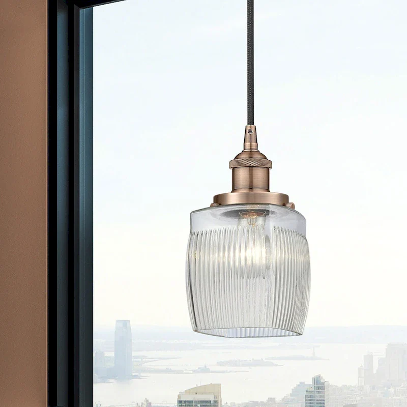 Innovations Lighting 616-1PH-10-6 Colton Pendant Colton 6  Wide Mini