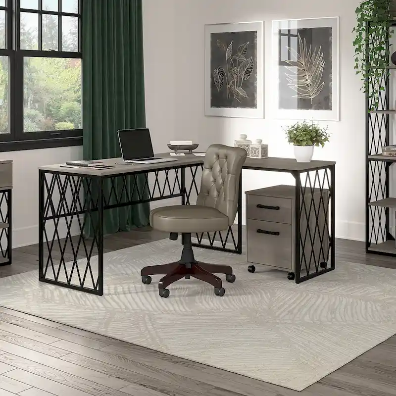 City Park 60W Industrial Writing Desk Home