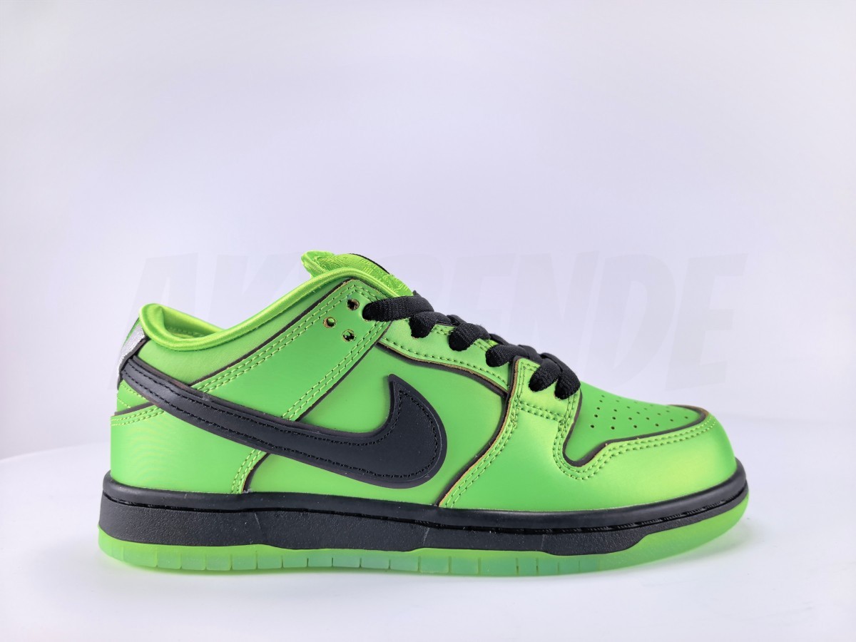Nike SB Dunk Low The Powerpuff Girls Buttercup - Aktrende