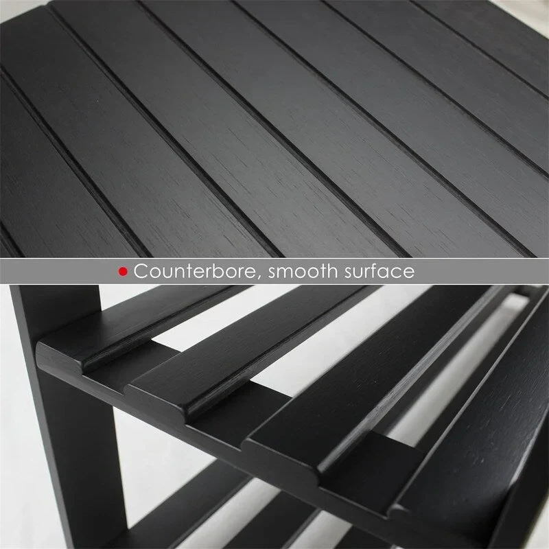 Bamboo Shoe Rack Bench