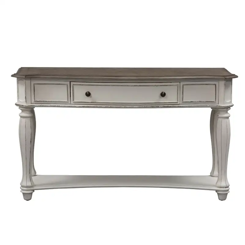 Antique White Sofa Table