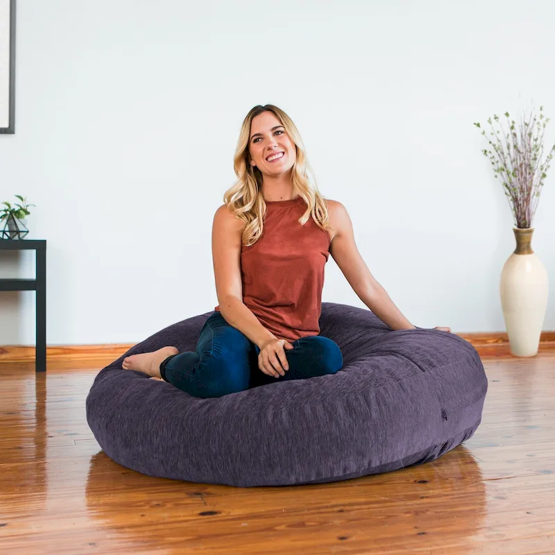 Jaxx Cocoon Bean Bag Lounger with Chenille Cover