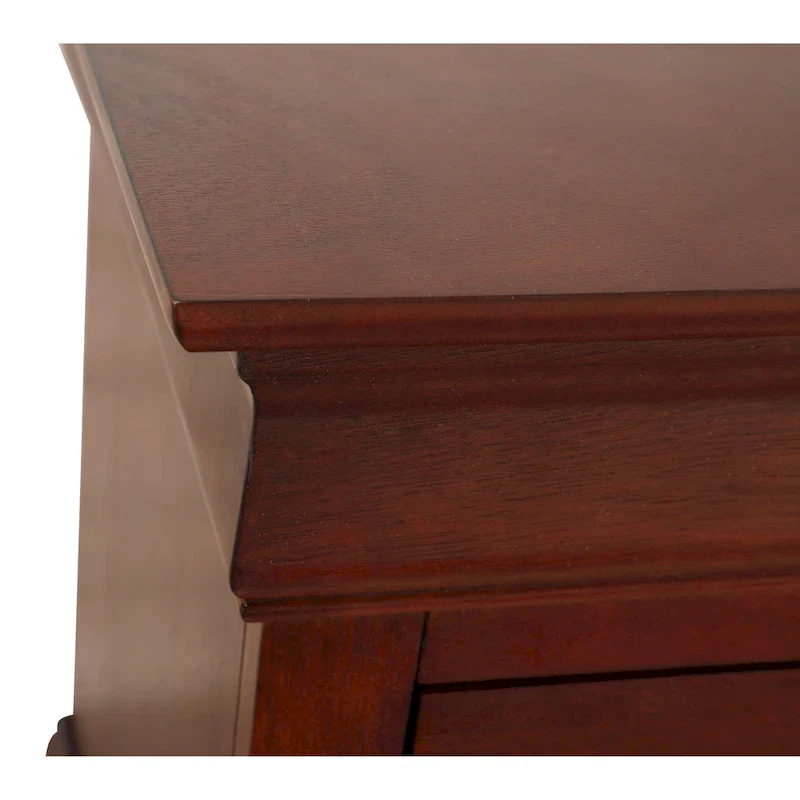 Louis Phillipe Traditional 2-drawer Wood Nightstand