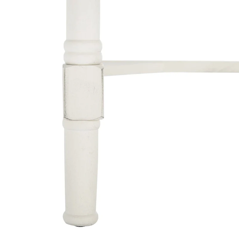 Zennure White Washed Grey Writing Desk