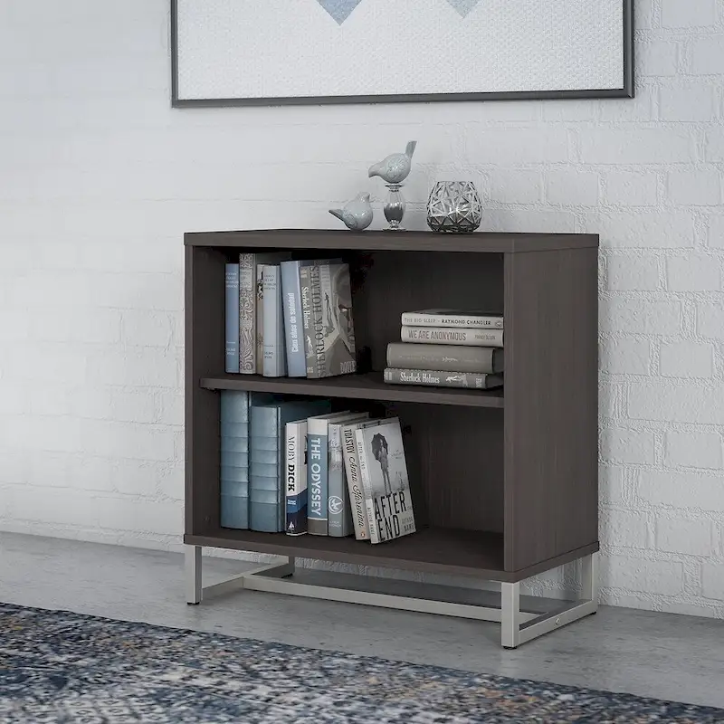 Method 2 Shelf Bookcase Cabinet by Bush Business Furniture