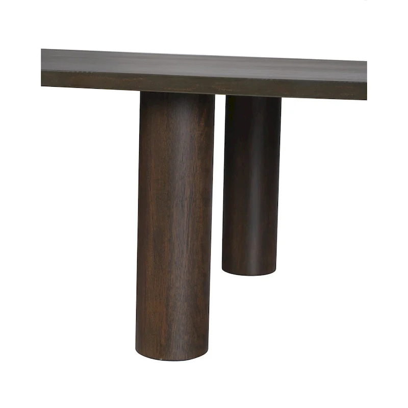 Oval Mango Wood Coffee Table