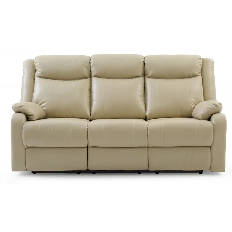 Ward Faux Leather Double Reclining Sofa