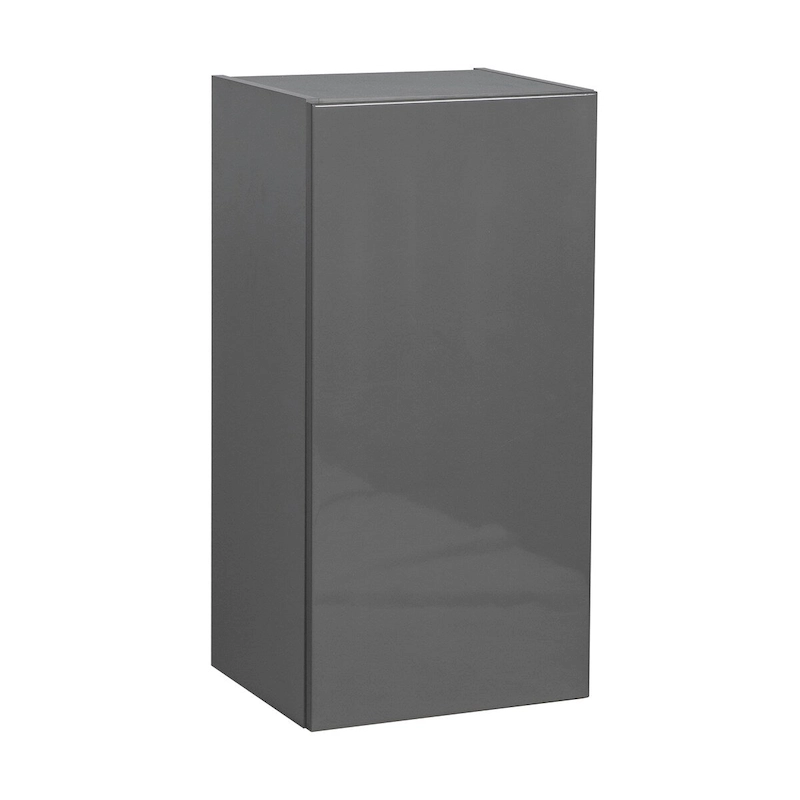 9  x 30  Wall Cabinet-Single Door-Grey - 9 x 30 x 12