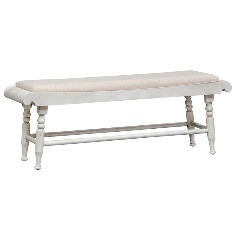 Whitney Antique Linen Bench