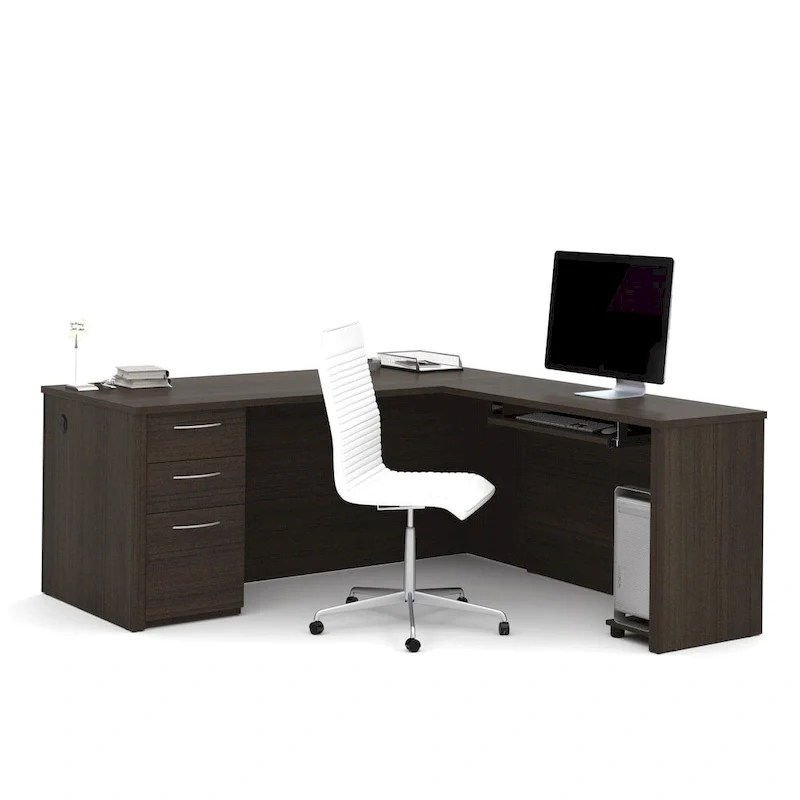 Bestar Embassy 71 inch L-shaped desk