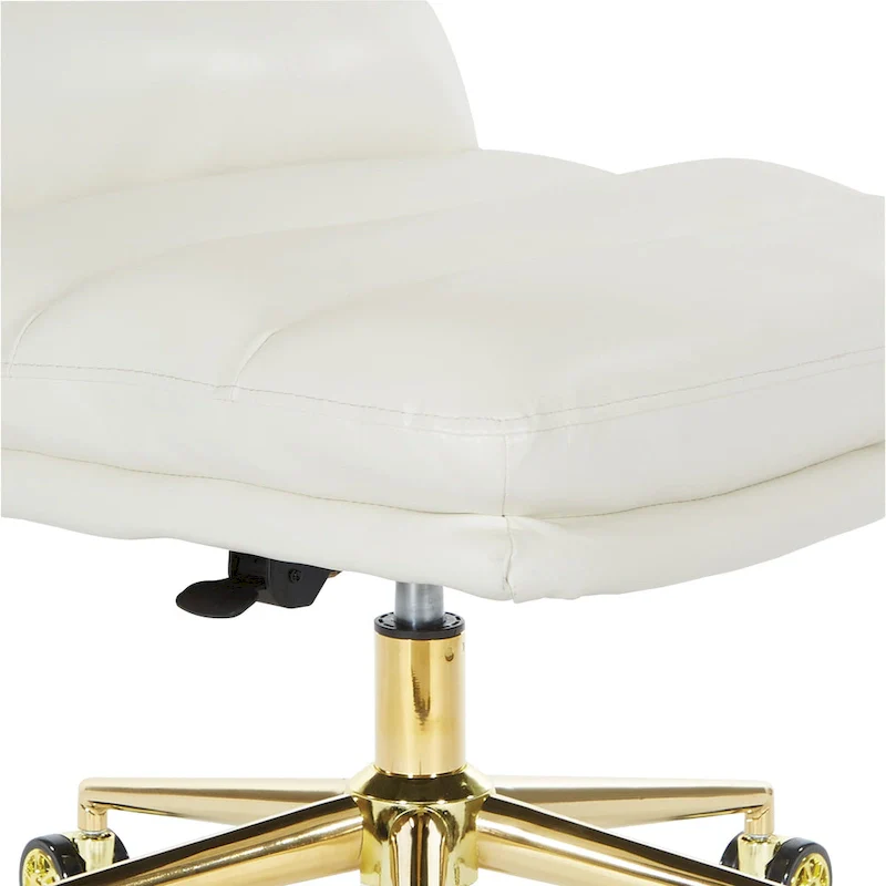 Legacy Swivel Office Chair in Faux Leather