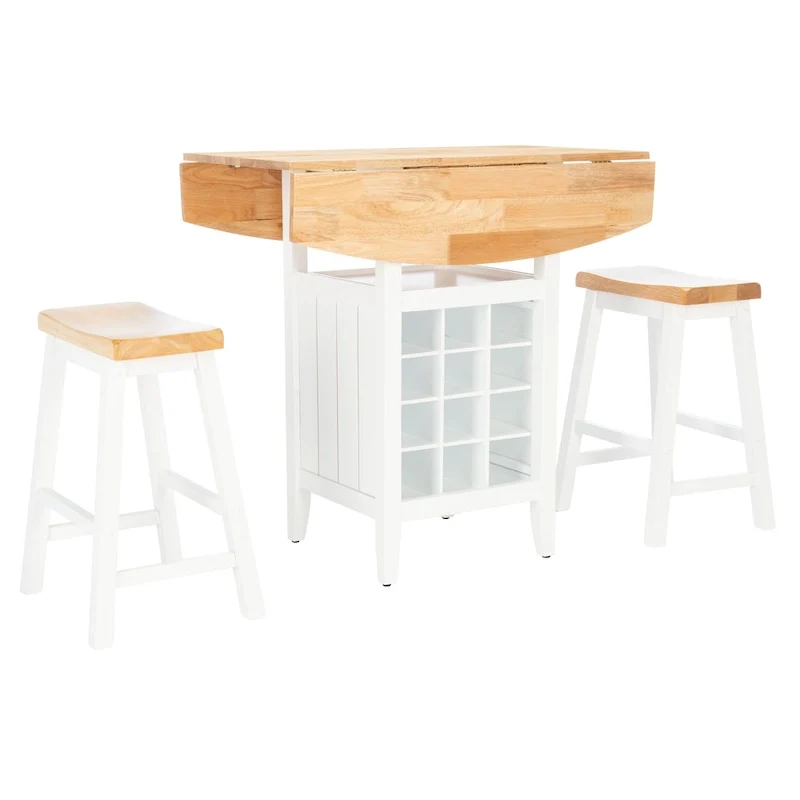 Mascha Drop Leaf Pub Table – 36W x 36D x 36H