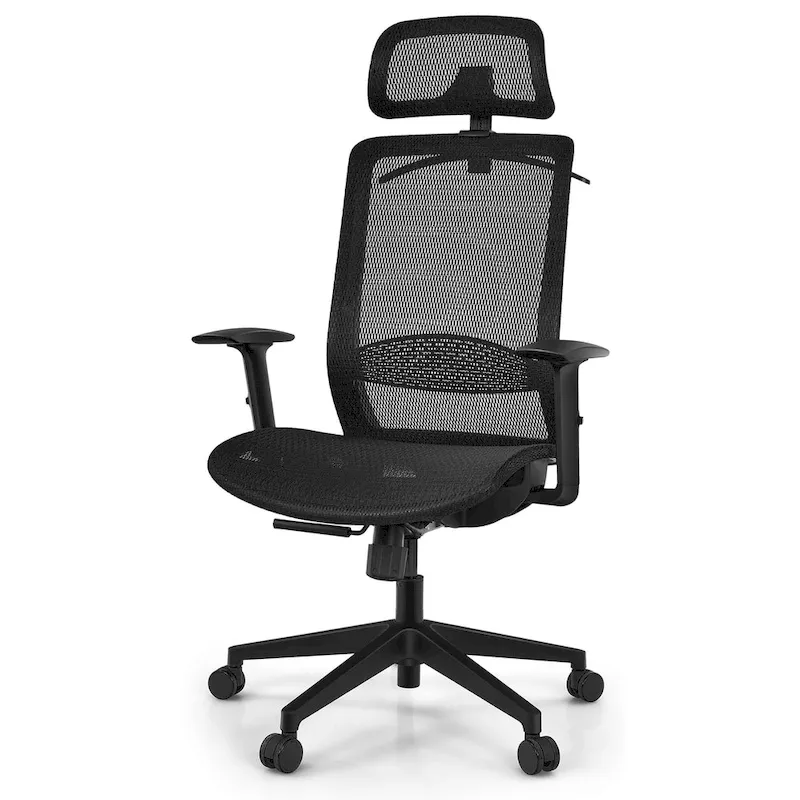 Costway Ergonomic High Back Mesh Office Chair Recliner Task Chair - See Details