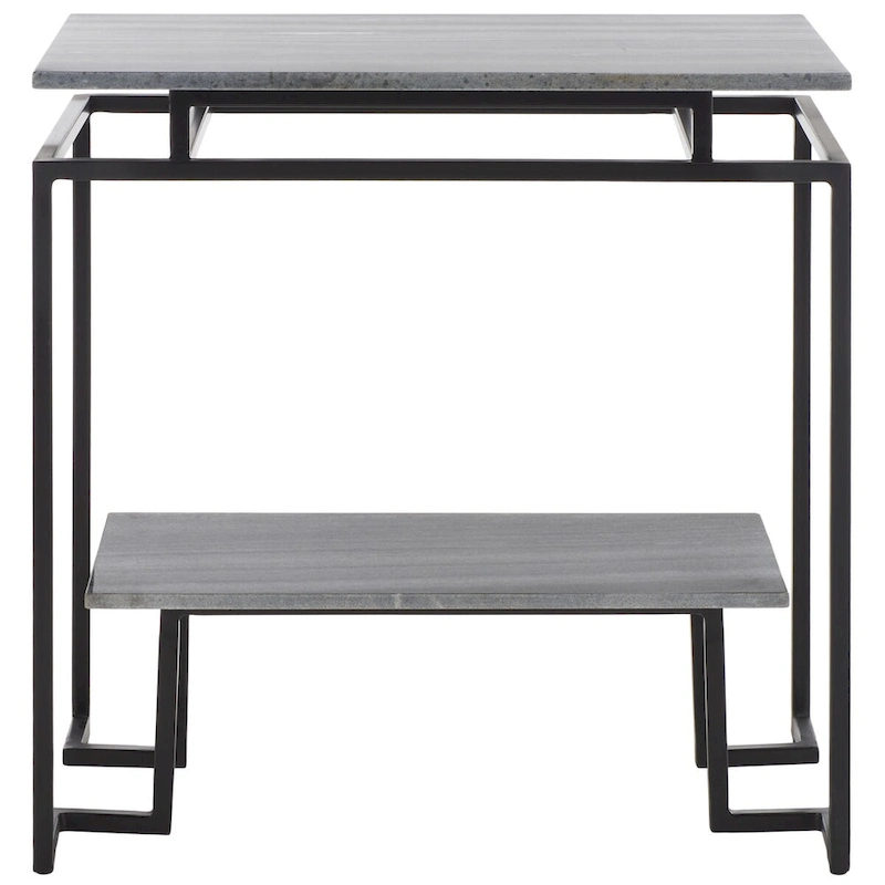 SAFAVIEH Malvina Single Shelf Rectangle Accent Table - 24 L x 14 D x 24 H - 24Wx14Dx24H