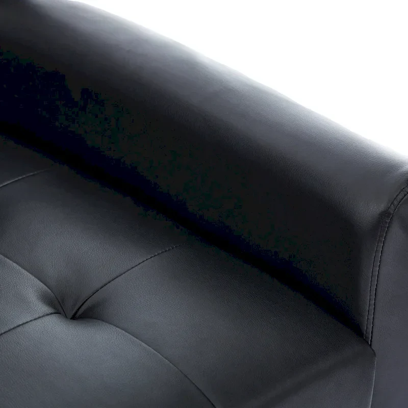 Tufted Upholstered Armchair with Wood Legs