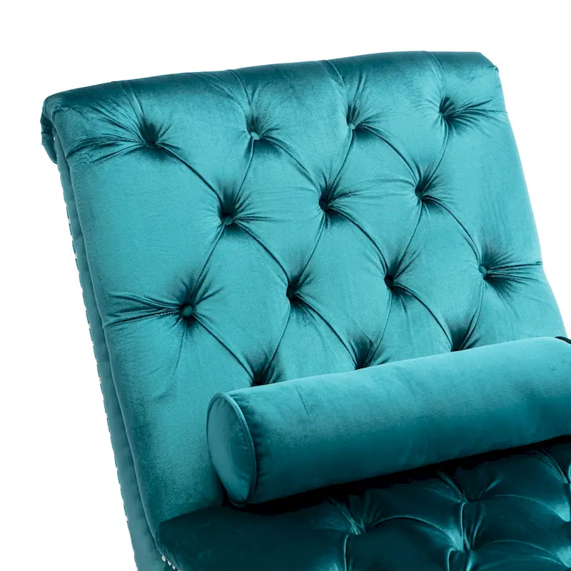 Leisure concubine sofa with acrylic feet