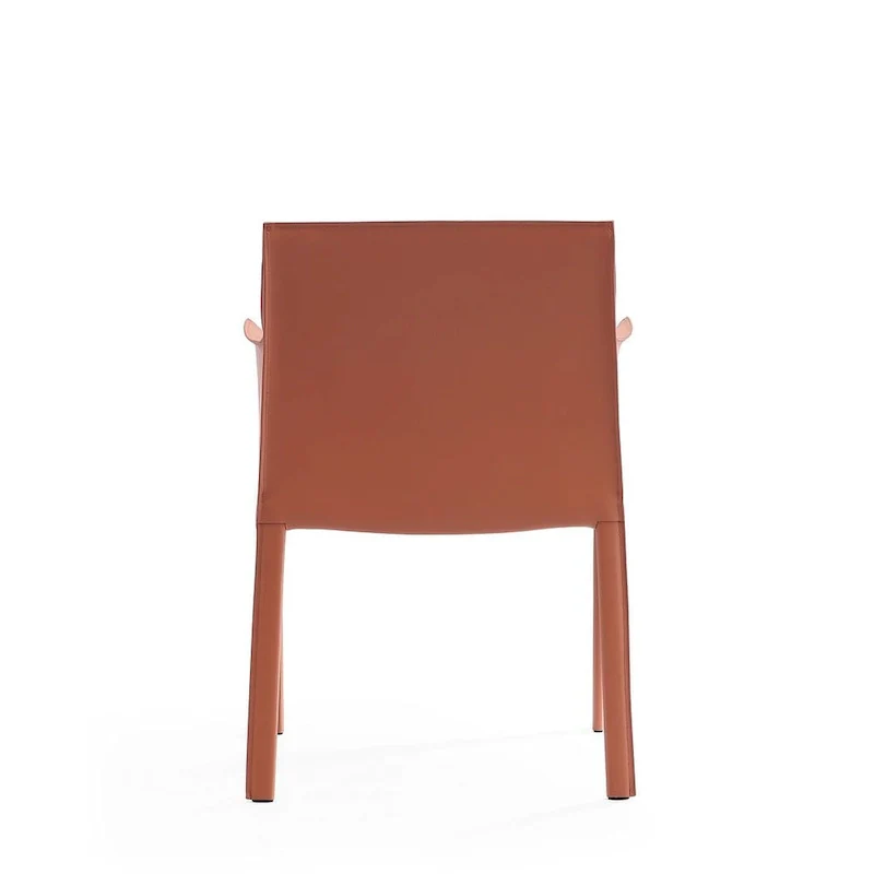 Paris Saddle Leather Dining Room Armchair