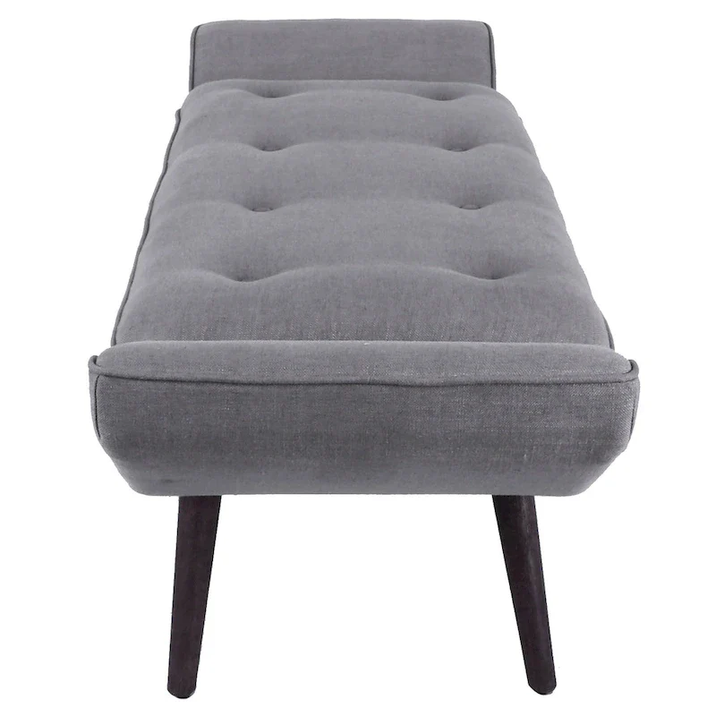 Newcastle Fabric Tufted Bench