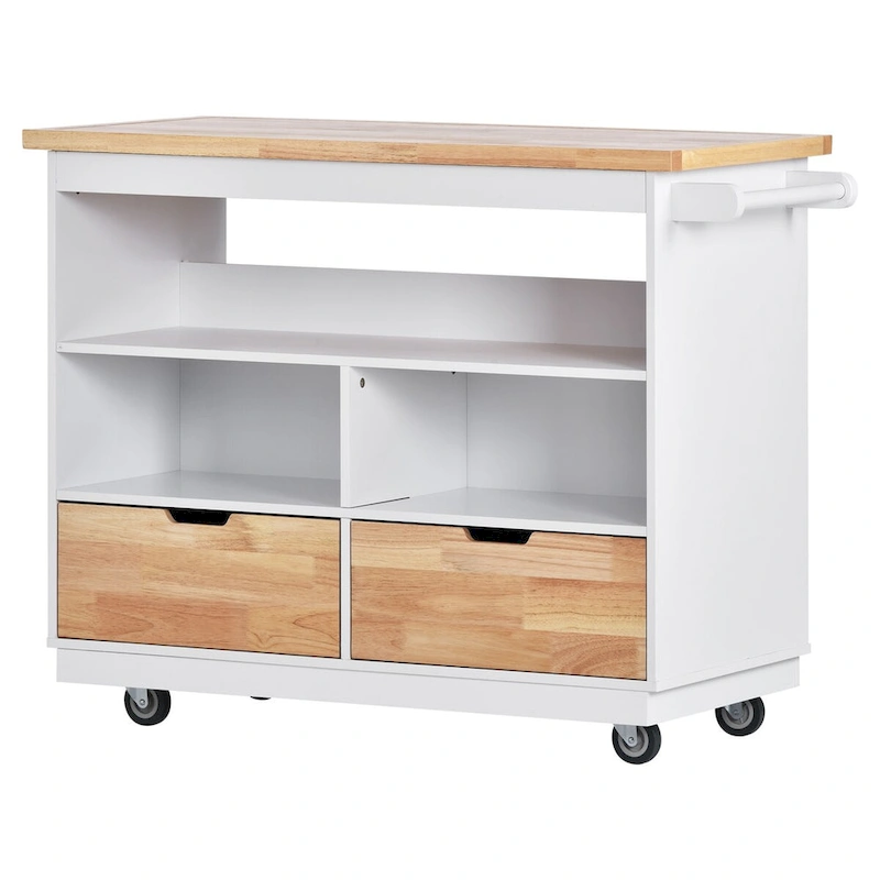 Two-sided Kitchen island Cart