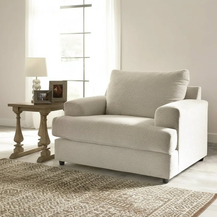 Oversized Chair - Stone