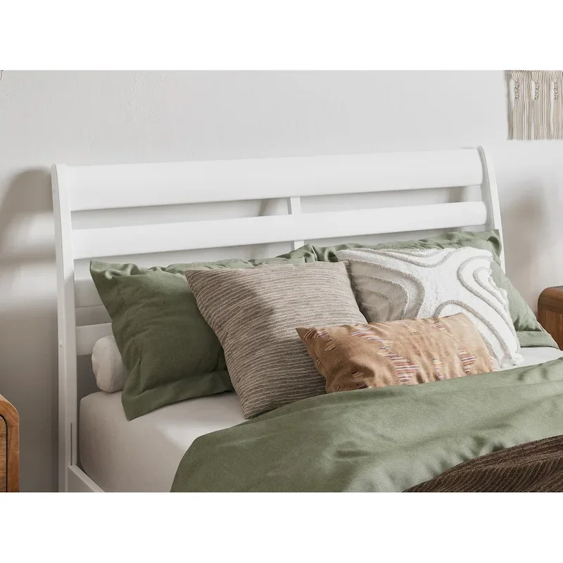 Savannah Solid Wood Headboard with Attachable Charger