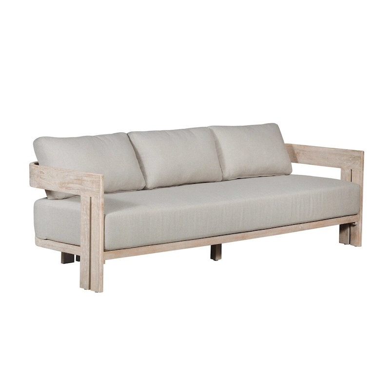 Paradiso Teak Wood Sofa Natural Look
