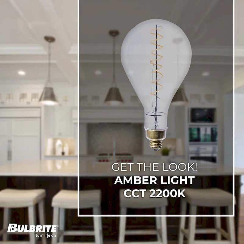 Bulbrite 4 Watt Grand Filaments Medium Dimmable (E26) LED Bulb - 200 Lumens, 2200K, and 95 CRI