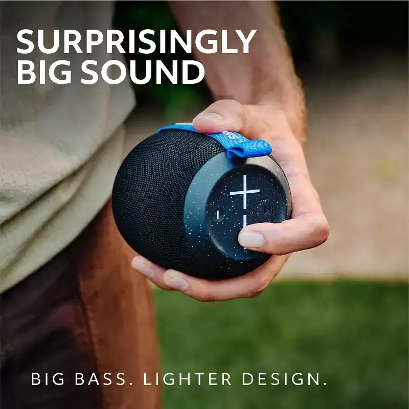 Ultimate Ears WONDERBOOM Play Portable Waterproof Bluetooth Speaker,