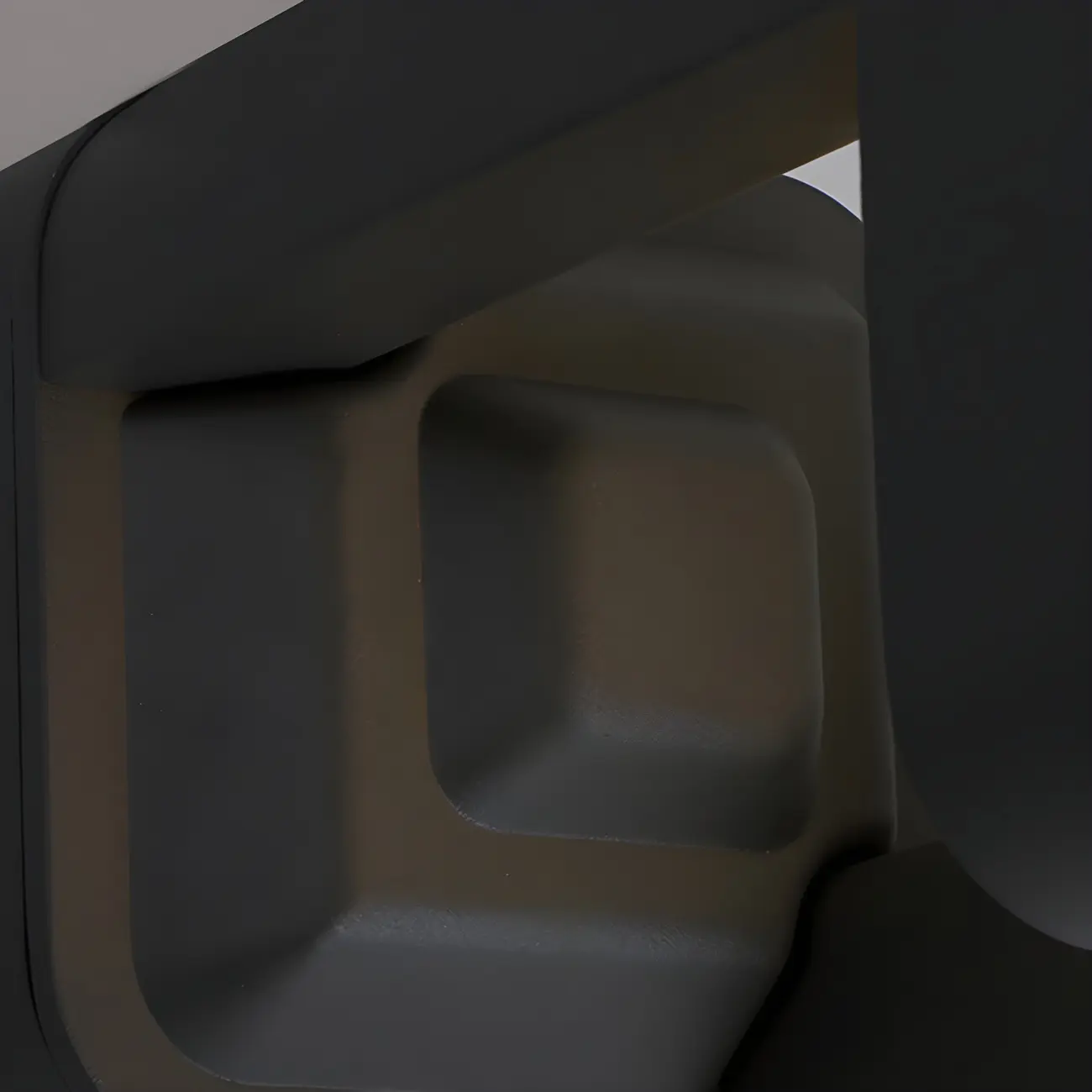 Black Metal Warm Light Lawn Post Cap Light