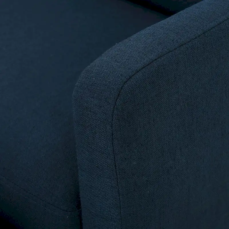 Modern Fabric Double Seat Recliner Chair with Plush Cushions by Christopher Knight Home