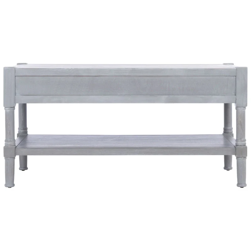 SAFAVIEH Alene 2-Drawer Bottom Shelf Coffee Table - 37.8 W x 19 L x 19 H - 38Wx19Dx19H