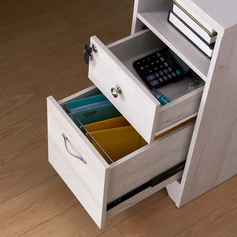 Barlon Transitional 59-inch L-shaped Computer Desk with USBs by Furniture of America