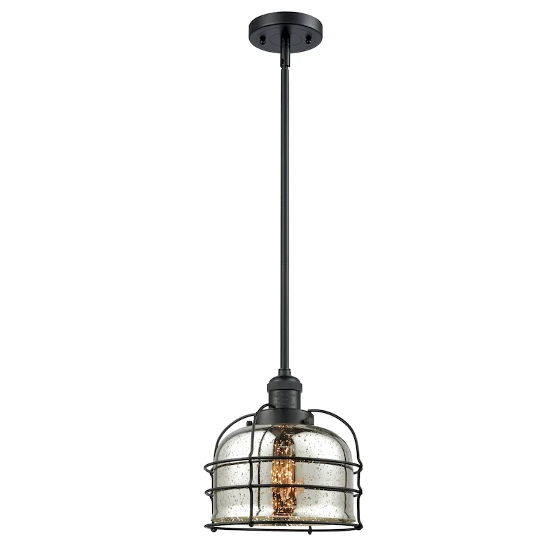 Innovations Lighting Bell Cage - 1 Light 9  Mini Pendant