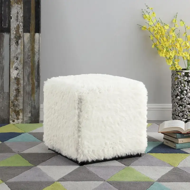 Modern Cube Ottoman
