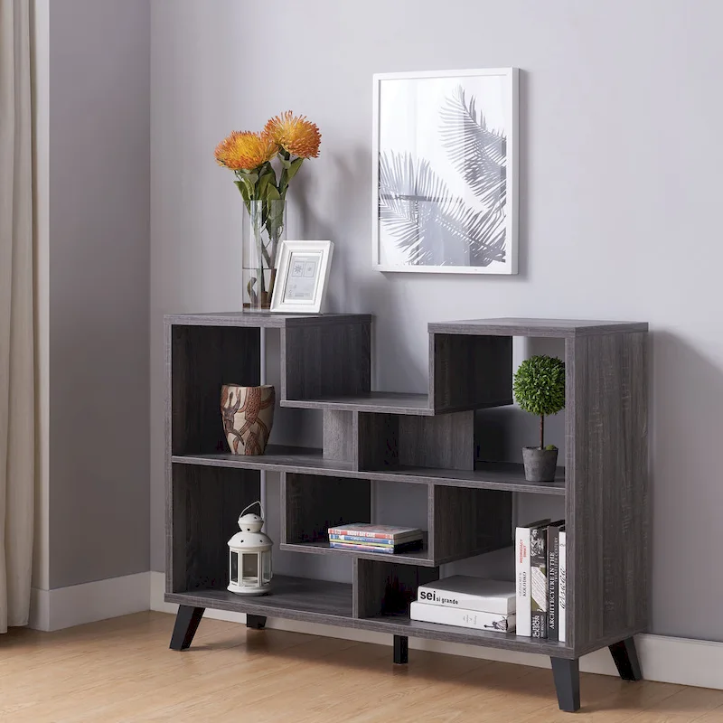 Austy Modern 47-inch 6-Shelf Console Table