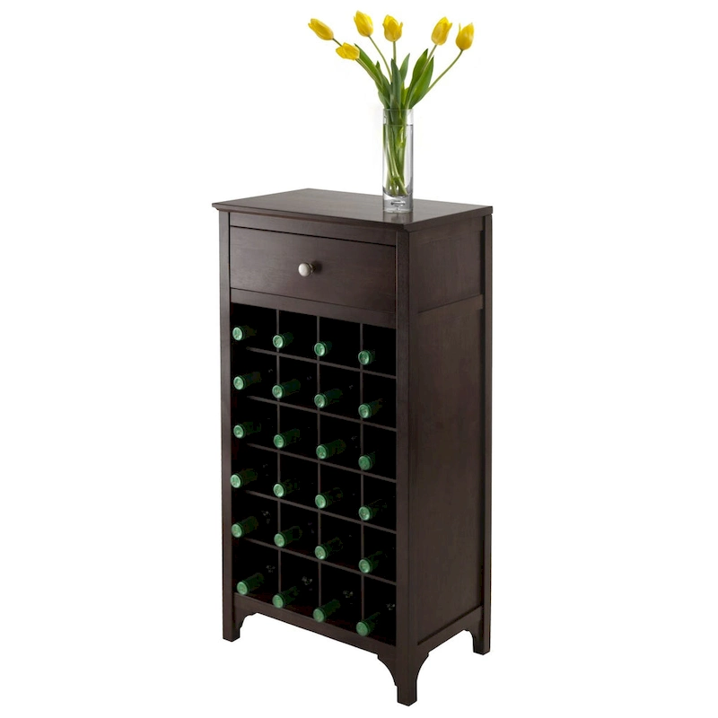 Ancona Wine Cabinet, Espresso