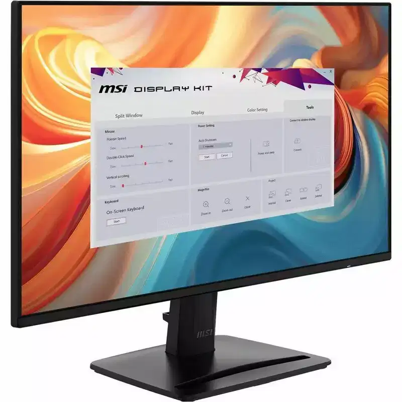 MSI Pro MP242 E14A 24 Class Full HD LCD Monitor 16:9 Matte Black 23.8 Viewable In-plane Switching IPS Technology 1920 x 1080 16.7 Million Colors