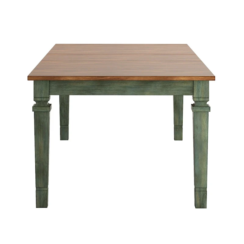 Elena Solid Wood Extendable Dining Table - Classic Style