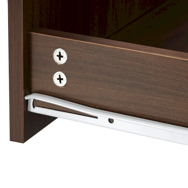 Rotating Coffee Table with 2 Drawers